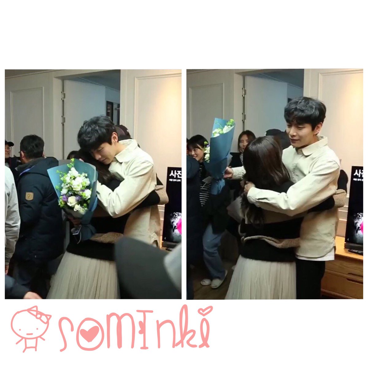 Daniellajustin4's tweet photo. @xgo_odx π€:That moment when you realize that you will be missing the person who became part of your daily habit for sometimeπ« @somin_jj π§ββοΈ
#SOMINKI 7 SECONDS HUG! π€ #LONGHUG π
#sominkicouple #becausethisismyfirstlife #leeminki #jungsomin π€©#tvnν¬λ¦¬λ―Έλλ§μΈλ #tvndrama https://t.co/EsqYmWpGrq