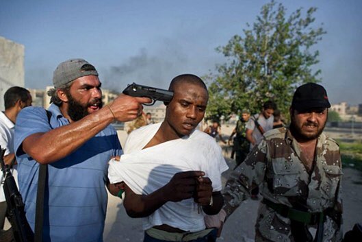 xtiandela's tweet photo. Politics in Africa is really messed up. When anything happens to the US or European Nations, African leaders are quick to respond, console or condemn attackers..When Slave Trade is happening in Libya, African Leaders are silent about it. We need better leaders! I weep for Africa! https://t.co/PHIDUJ9ekn