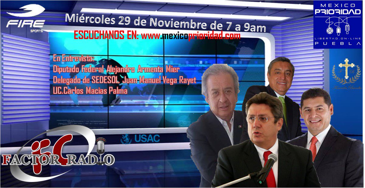 polodelara's tweet photo. De 7a9 am  @factor_radio 
#ROMPIENDOESQUEMAS
@MexicoPrioridad  @gemasofi @ElviraGaytanCo1 @MAURICIOAUTRAN https://t.co/ivUQ2shNRj