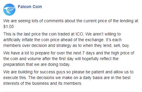 falcon_coin's tweet image. #FalconUpdate - The price of #FalconCoin is not artificially inflated
falconcoin.co  #TheFalconwillfly
