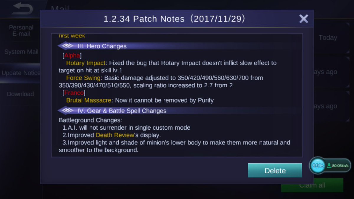 TGamerBilly's tweet photo. That franco ulti buff 
follow for more
#mobilelegends
#mobilelegend
#MobileLegendsBangBang https://t.co/SUayzy9dsp