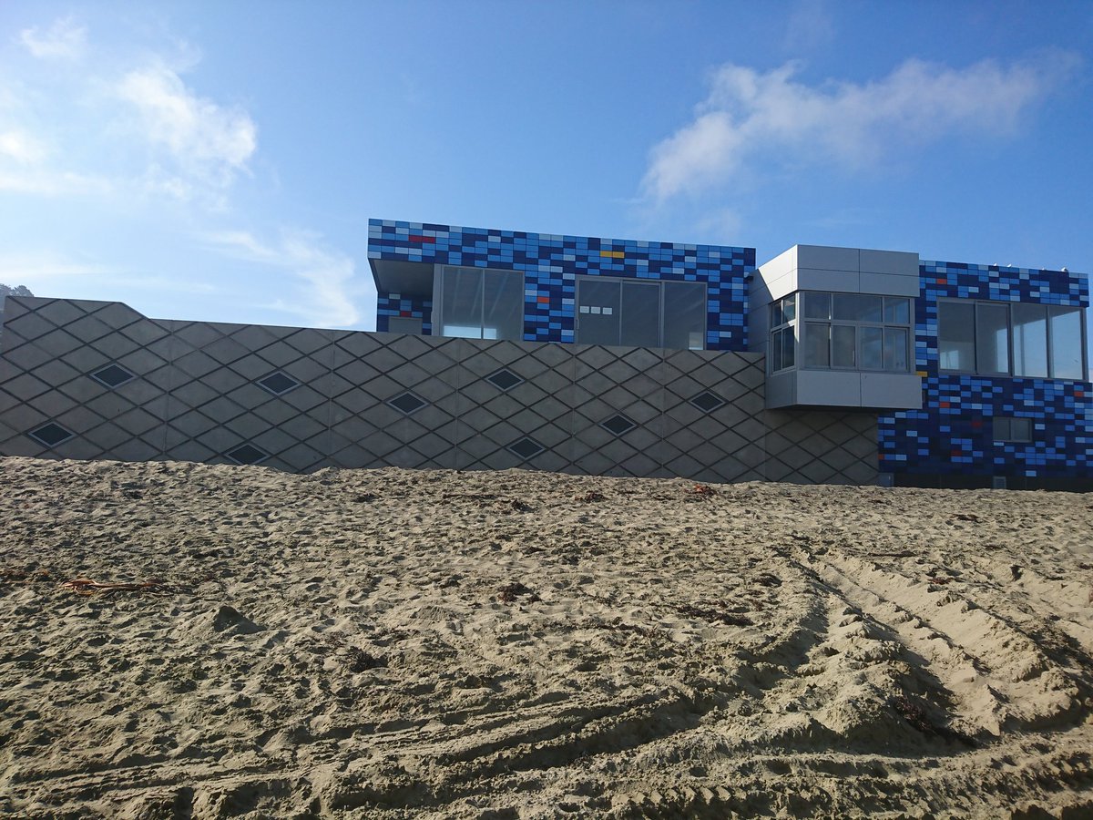 With the fencing down &amp; the concrete blocks moved to one side <a href="/LyallBaySLSC/">Lyall Bay SLSC</a> is looking impressive. A lot of work has gone in to get it to this stage. A big thank you to <a href="/archausNZ/">archaus</a> <a href="/Homesteadconstr/">Homestead Construction Ltd</a> <a href="/WgtnCC/">Wellington City Council</a> &amp; the clubbies, staff and those who have made donations. <a href="/SLSNZ/">Surf Life Saving New Zealand</a> #lyallbay
