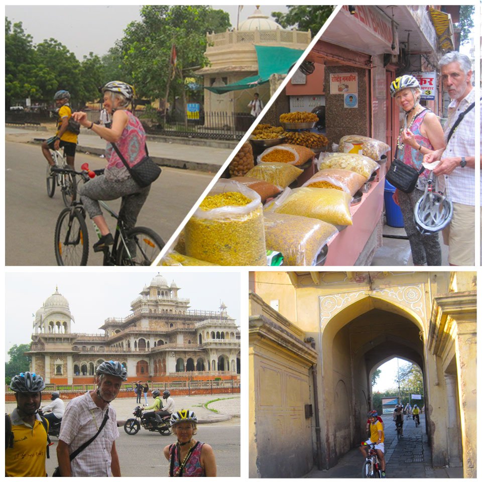 letourdeindia's tweet photo. A lovely Australian couple who enjoyed riding "Pedal to Heritage" (#JaipurCycletour) with us. It was a nice experience for us to ride with such learned people, who have in-depth knowledge of every country they visited, for them traveling is understanding. @letourdeindia https://t.co/s8Alb6gE3B