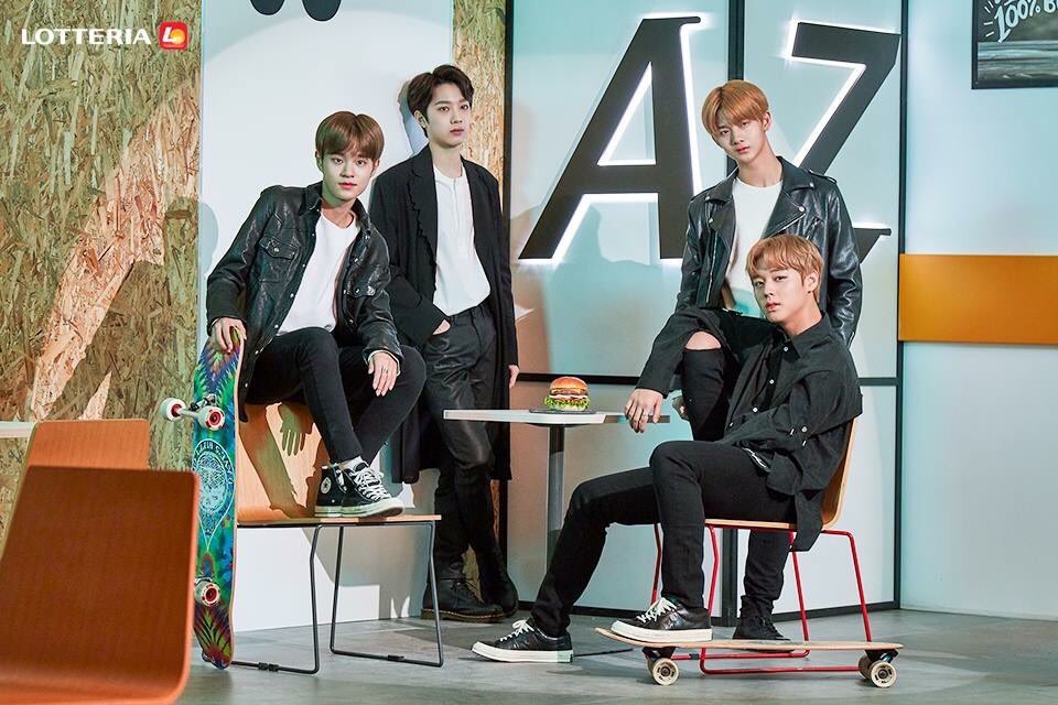 [🍔] LOTTERIA X WANNA ONE ' Behind Cut ' ภาพเบื้องหลังการถ่ายทำถูกเปิดเผยแล้ว~!!🍔

🔗m.facebook.com/Lotteria/posts…

#WANNAONE #워너원