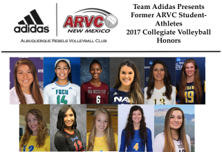 Former ARVC Student-Athletes 2017 Collegiate Volleyball Honors arvcrebels.com/clubs/3200/ann…