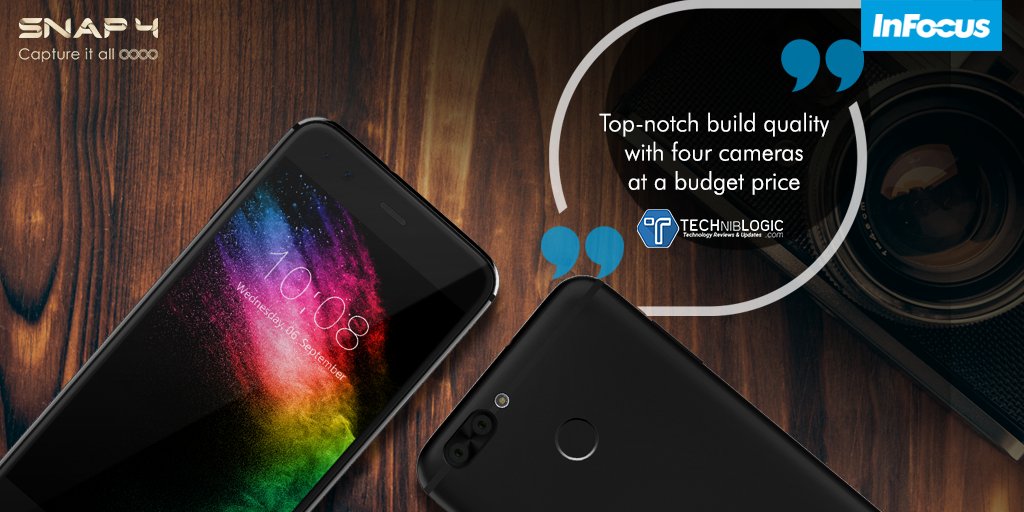 InFocus_IN's tweet image. Dying to get your hands on #InFocusSnap4?
Check out @techniblogic’s unboxing and hands-on review to satisfy your curiosity.
bit.ly/2yRdTYq  
#Snap4Review #CaptureItAll
