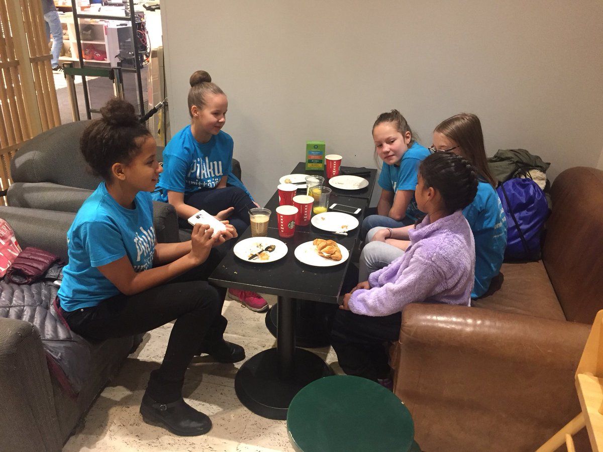 Shailaja sharing experiences about seeing sniw first time. She is #ExcitED to see Santa at Rovaniemi. #Slush17 #funlearning <a href="/kittikatti/">Christina Forsgård</a>