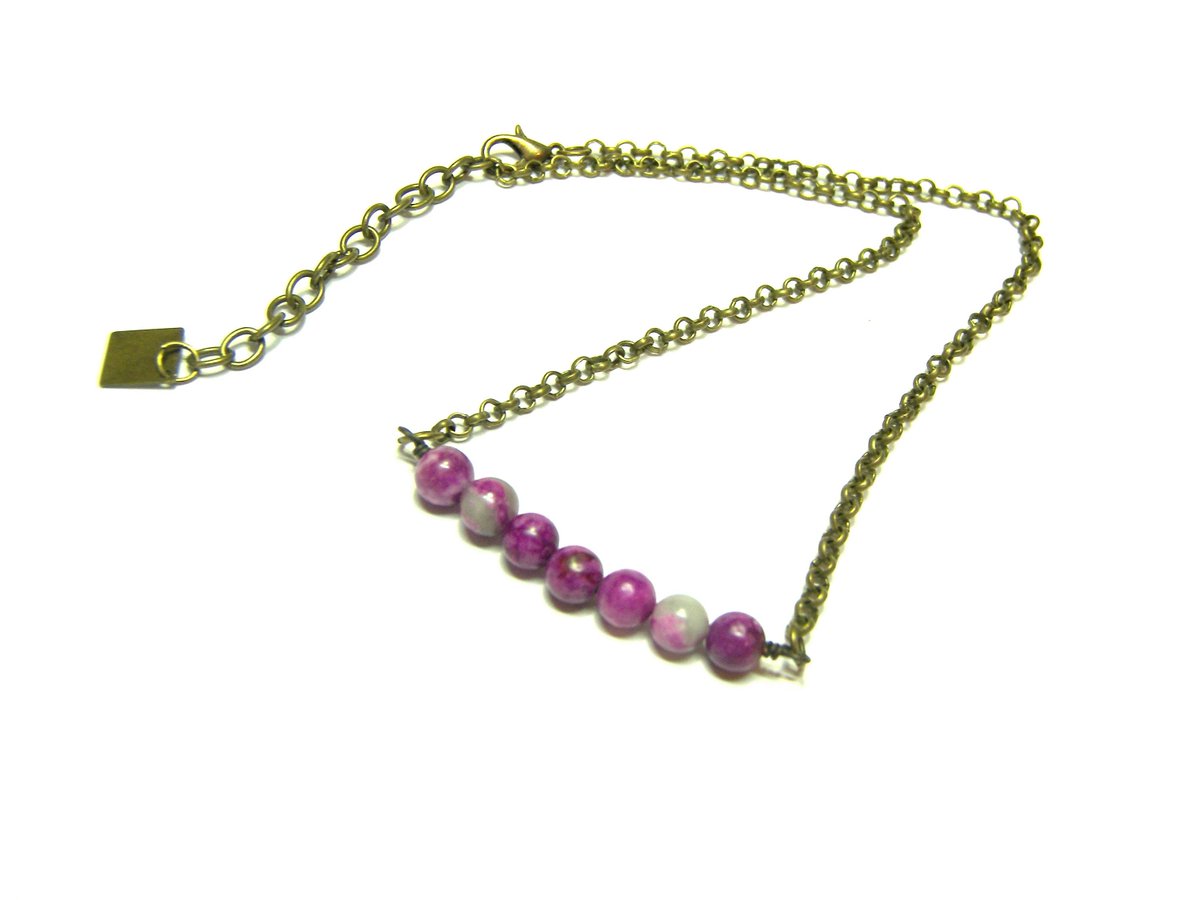 lunaessence's tweet image. ON SALE Sugilite Jasper Choker Necklace etsy.me/2A7SzAz #HandmadePurses #Purple