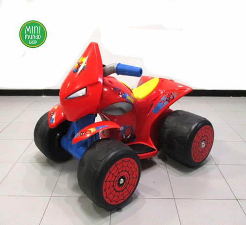 MiniMundoShop's tweet image. #Minimundoshop #FelizMiercoles #Juguete Quad Eléctrico Alien Spiderman de Injusa, proporciona horas de diversión, para niños de 2 años hasta los 25kg. Su precio 41 €
