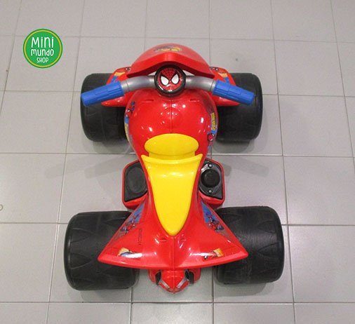 MiniMundoShop's tweet image. #Minimundoshop #FelizMiercoles #Juguete Quad Eléctrico Alien Spiderman de Injusa, proporciona horas de diversión, para niños de 2 años hasta los 25kg. Su precio 41 €