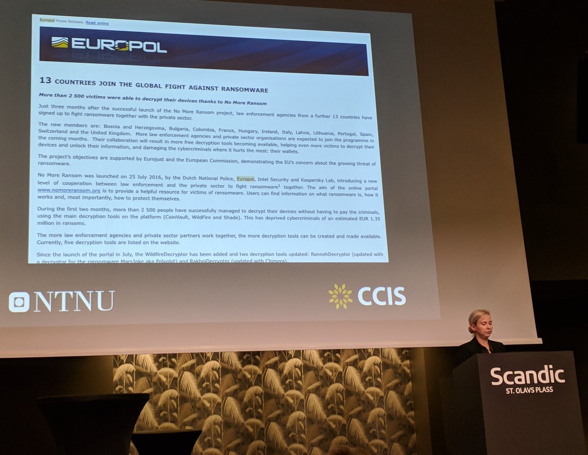 "Norge har ikke kapasitet og kompetanse til å delta i internasjonale arbeidsgrupper not løsepenger virus" <a href="/NystromSofie/">Sofie Nystrøm</a> <a href="/norid_no/">Norid AS</a> <a href="/nkom_/">Nkom</a>