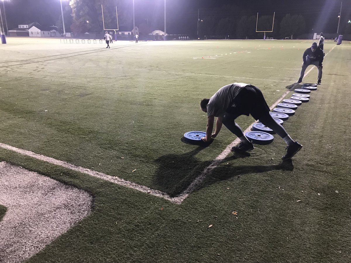 ECUBaseball's tweet photo. Cam and Sam are the first to the turf field! #MissionWeek2017 https://t.co/TKomVEAmsK