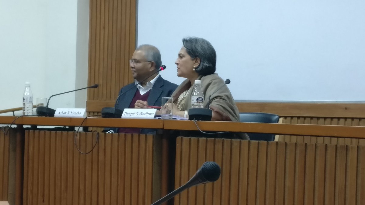 ics_delhi's tweet photo. #ICSWedSem Amb. Deepa Gopalan Wadhwa on #India-#Japan Relations at the India International Centre #geoeconomics #geopolitics https://t.co/B4RRUGmeVC