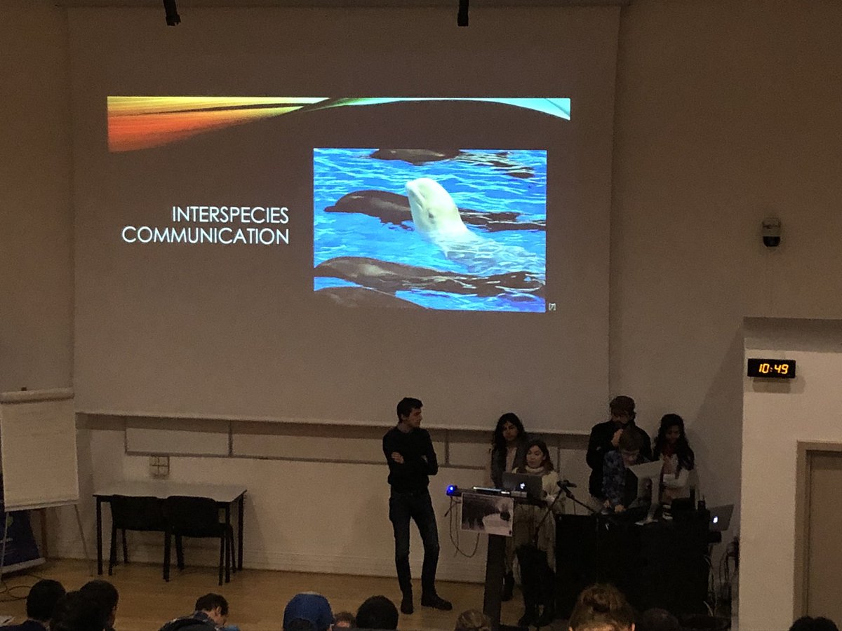 ISU_SpaceMaster's tweet photo. Yesterday #MSS18 @ISUnet students presented their videos for the sound of silence assignment to Prof. Volker Damann and visiting lecturer Prof. Holger Marschner https://t.co/qAa8r4sffL