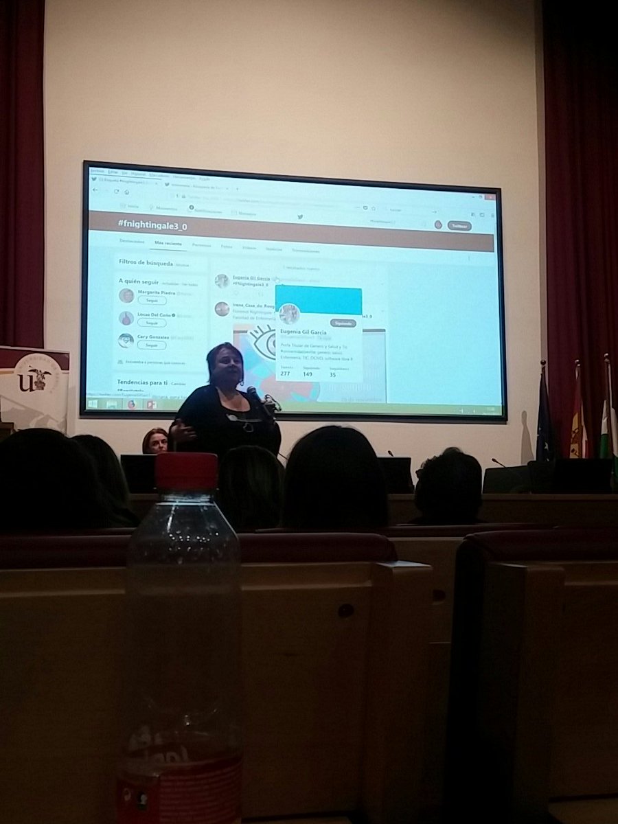 JezabelSierra's tweet photo. ¡Acabemos con la brecha digital de género!💪💪👣👣 #FNightingale3_0 #JornadaFlorenceNightingale3.0:BrechaDigitaldeGénero con @montserratboix https://t.co/CiwEiZ3QTx