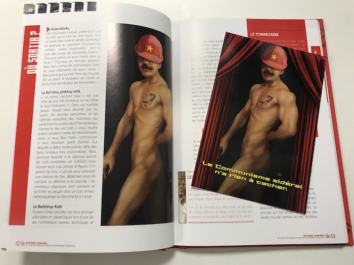 ActuaLitte's tweet image. [Concours] RT et Follow @EditionsLEHA pour remporter un exemplaire de #StarMarx le livre déjanté idéal pour embellir le sapin ;-) la preuve en image #culturepop #RedisDead #Revequejeteleprête