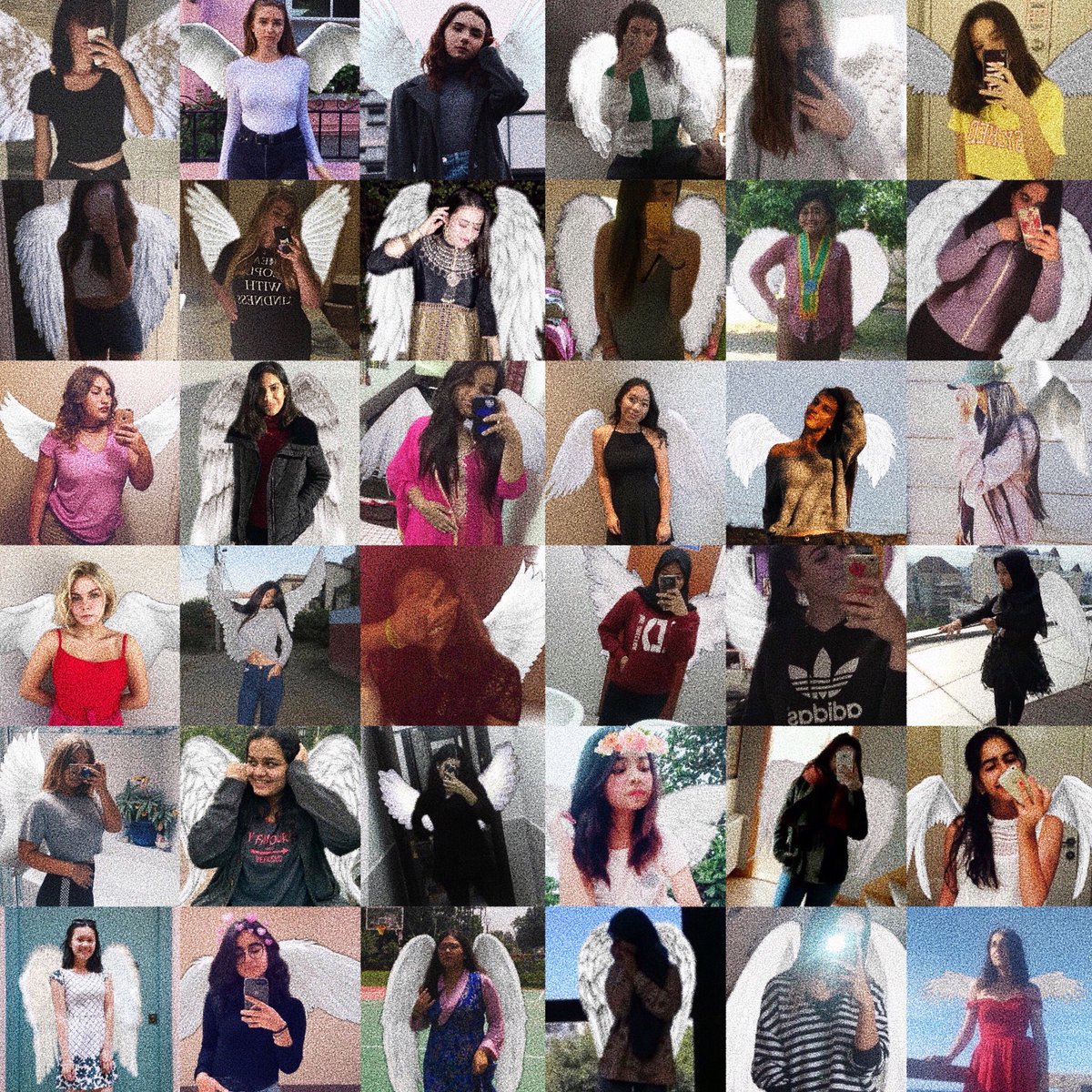 vickyfrankie_'s tweet photo. In honour of @Harry_Styles performing at the VSFS 2017 among those gorgeous angels, I came up with a project called #HarrysAngels where I asked fans to send in body pictures of themselves. It was about body positivity &amp; deversity - everyone‘s beautiful in their own way 😊✨💖 https://t.co/iGXhqBFUuD