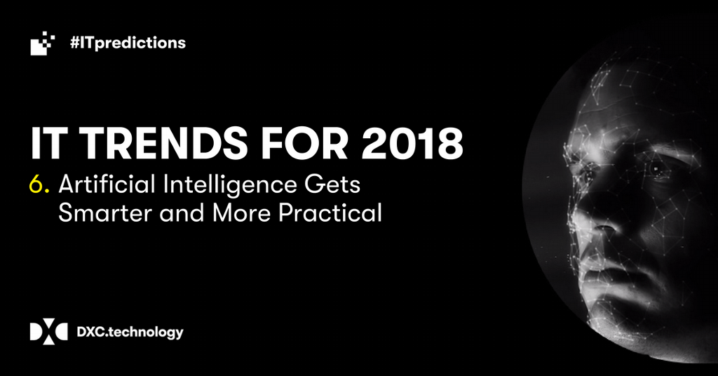 breeschk's tweet photo. 2018 Tech Trend #6: Artificial intelligence gets smarter; more practical https://t.co/WsKsrvQCma. #ITPredictions https://t.co/MCr64FQJaS