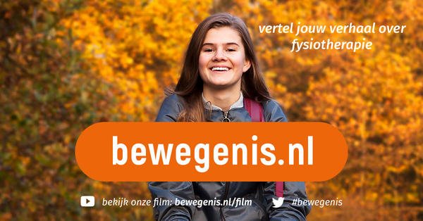 Vrij #bewegenis heel vanzelfsprekend. Tot het dat niet meer is. Wat is jouw mooiste verhaal over fysiotherapie? 

 thndr.me/MGekJn
