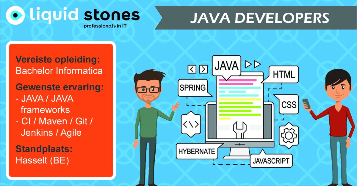 liquidstones's tweet photo. GEZOCHT: Java Developer - https://t.co/rwLMFBRp4q https://t.co/Dadg1x7p5d