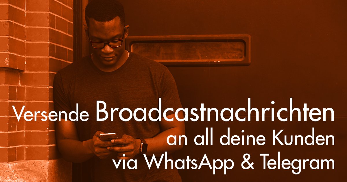 mtms_solutions's tweet image. E-Mail Newsletter war gestern! Erreiche deine Kunden schnell und direkt via mobile Messenger-Programmen.