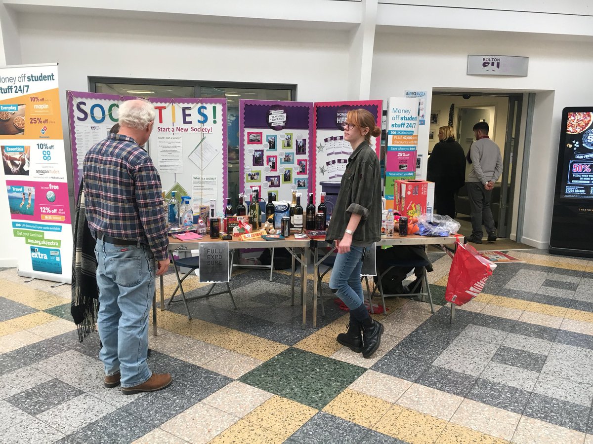 FullExposure17's tweet photo. To help raise funds for our exhibition we are having a tombola down in the SU, £1 for five tickets so come and try your luck and say hi! https://t.co/a2rY0bBQbx