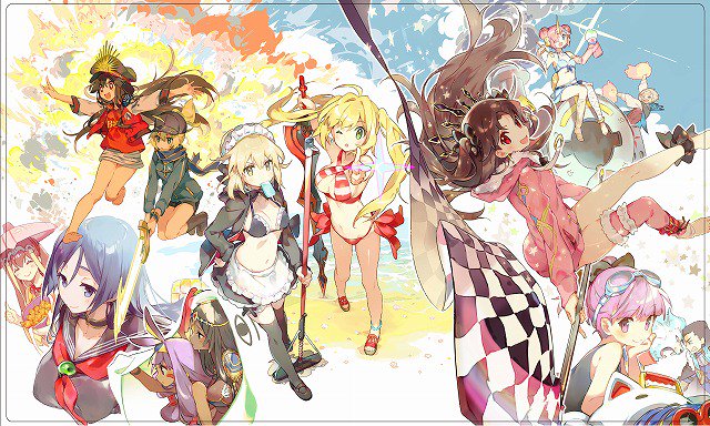 C93新作情報12
「Fate/Grand Order2017年夏イベント」のプレイマットになります。
イラストはNamie様(@namgoreng)になります!