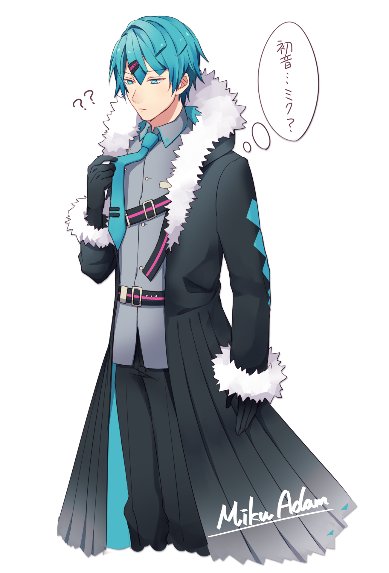 ナ W ギ は垢移動した A Twitteren コンパスお絵描き ミクコラボアダムを考えてみた