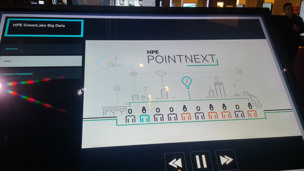 HelloBPL's tweet photo. Psyched to be a part of the #HPEGreenLake announcement and see some of our work in action on the showroom floor at #HPEDiscover. Tuning in from home? Watch here https://t.co/KajnLON0Dw https://t.co/1GUKzM7GtA