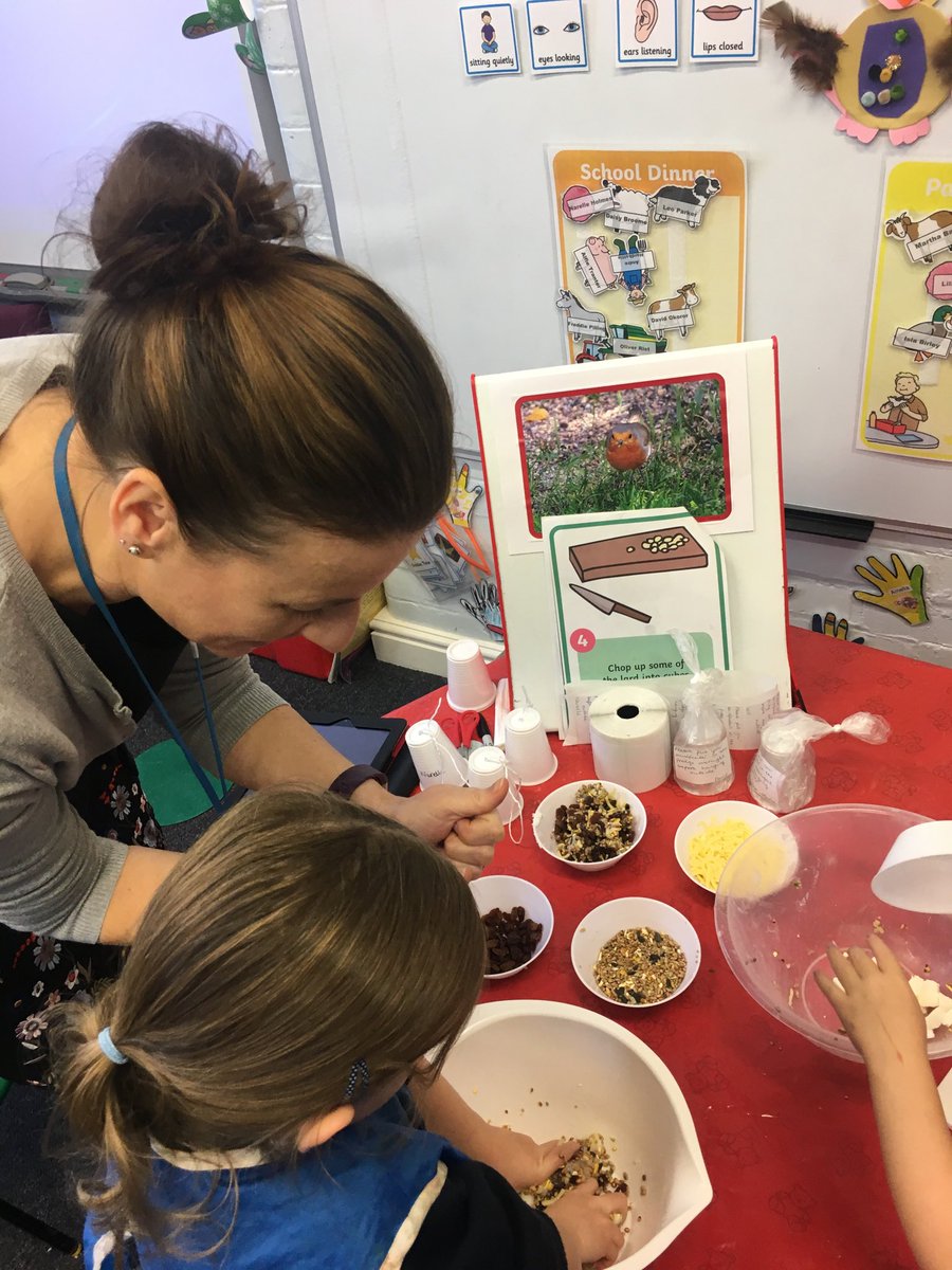 Andy Mawdsley On Twitter Eyfs Making Bird Feeders Great