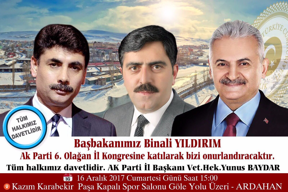 Millete Hizmet Yolunda Kutlu Yürüyüşe Devam.
6. Olağan il Kongremize Tüm Halkımız Davetlidir.