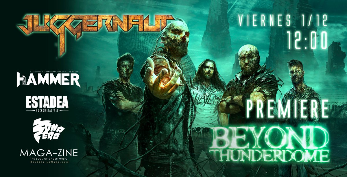 ArtGatesRecords's tweet photo. ¡Este Viernes tenemos lanzamiento del nuevo disco de @JuggernautMetal #OutOfTheAshes! También lanzaremos el nuevo lyric video #BeyondThunderdome a través de @metalhammeresp , @ZonaZeroNet, @laestadea y #LaMaga de Argentina. Este Viernes 1 de Diciembre a las 12:00
#AGR https://t.co/u4sYUO0Ipt