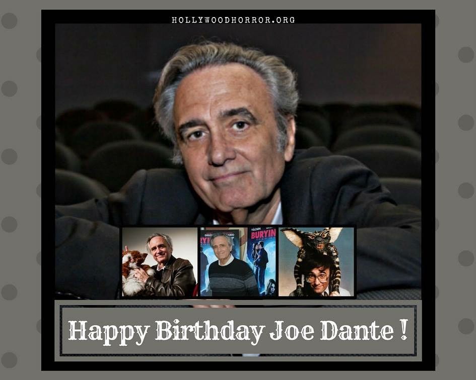 Happy Birthday to our friend, filmmaking hero, and Hollywood Horror Museum board member 
