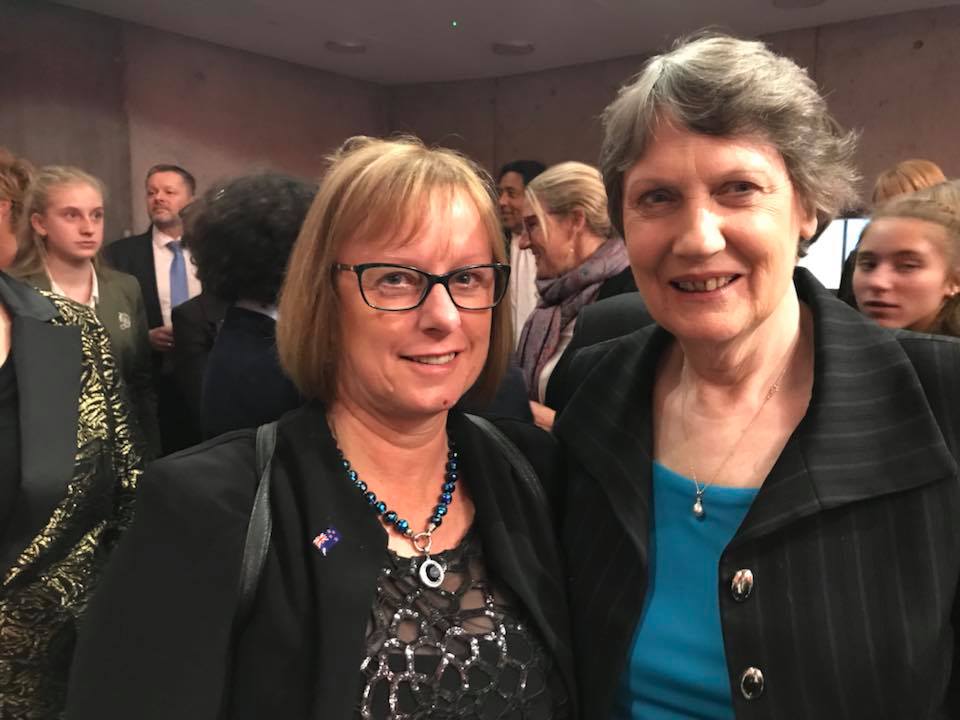 The <a href="/NZNationalParty/">NZ National Party</a> MP for Taranaki-King Country <a href="/BarbaraKuriger/">Barbara Kuriger MP</a> met up with <a href="/HelenClarkNZ/">Helen Clark</a> at the Women Political Leaders Global Forum in Reykjavík #nzpol