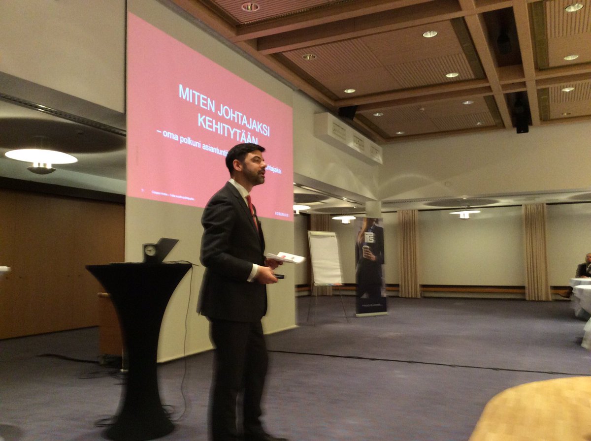 IiroPohjanoksa's tweet photo. Sata vuotta johtajuutta. Oman tarinansa kertoo Casper Herler Boreniukselta. #MPSBreakfast https://t.co/aKEdTdRa8g