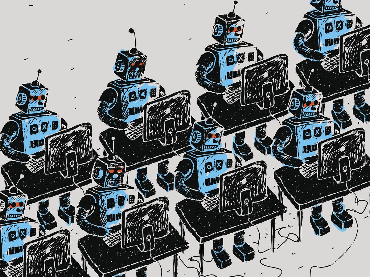 business's tweet photo. Robots are coming for the jobs of 800 million workers worldwide https://t.co/JxeVMRiJua https://t.co/w4r4hyOTli