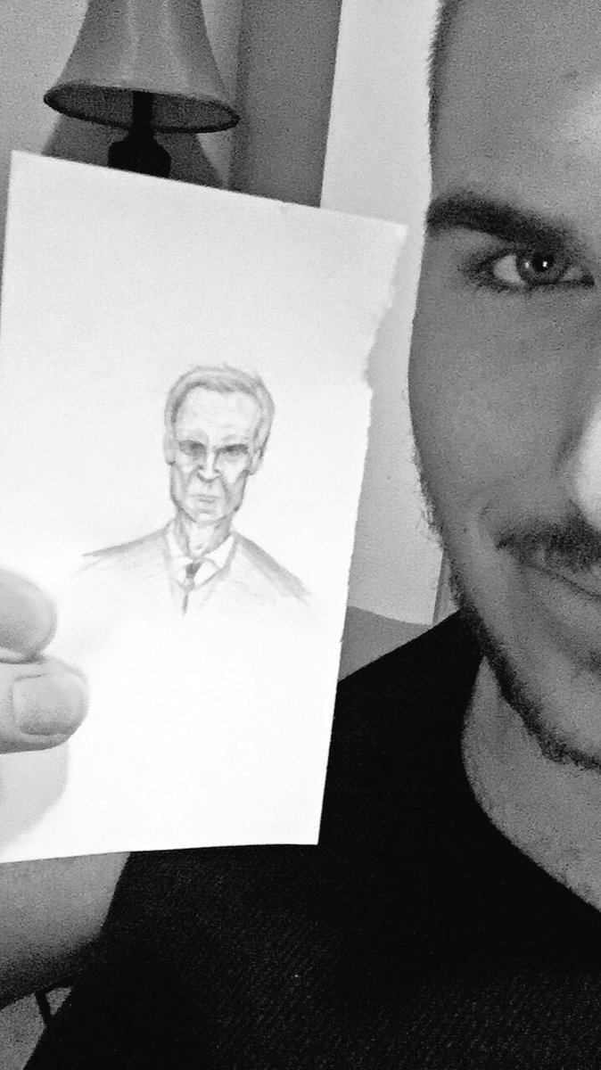 PeterGulgowski's tweet photo. Closest I’ll get to a selfie with my villain, President Wright! 😂 #amwriting #characters #dystopian #writerslife #NaNoWriMo #VOTINGGAME https://t.co/uQZHsUf2xz