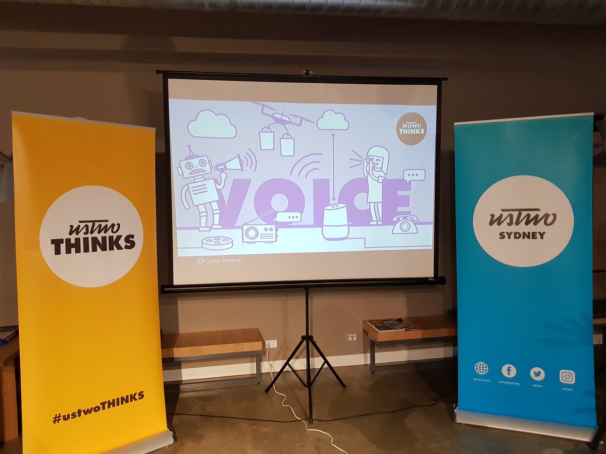 Bruroar's tweet photo. Just arrived at #ustwoTHINKS https://t.co/o7Lx8AH1rI