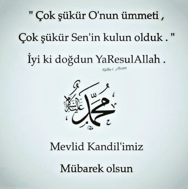 Dualarla bulusmak dilegile iyi kandiller😊