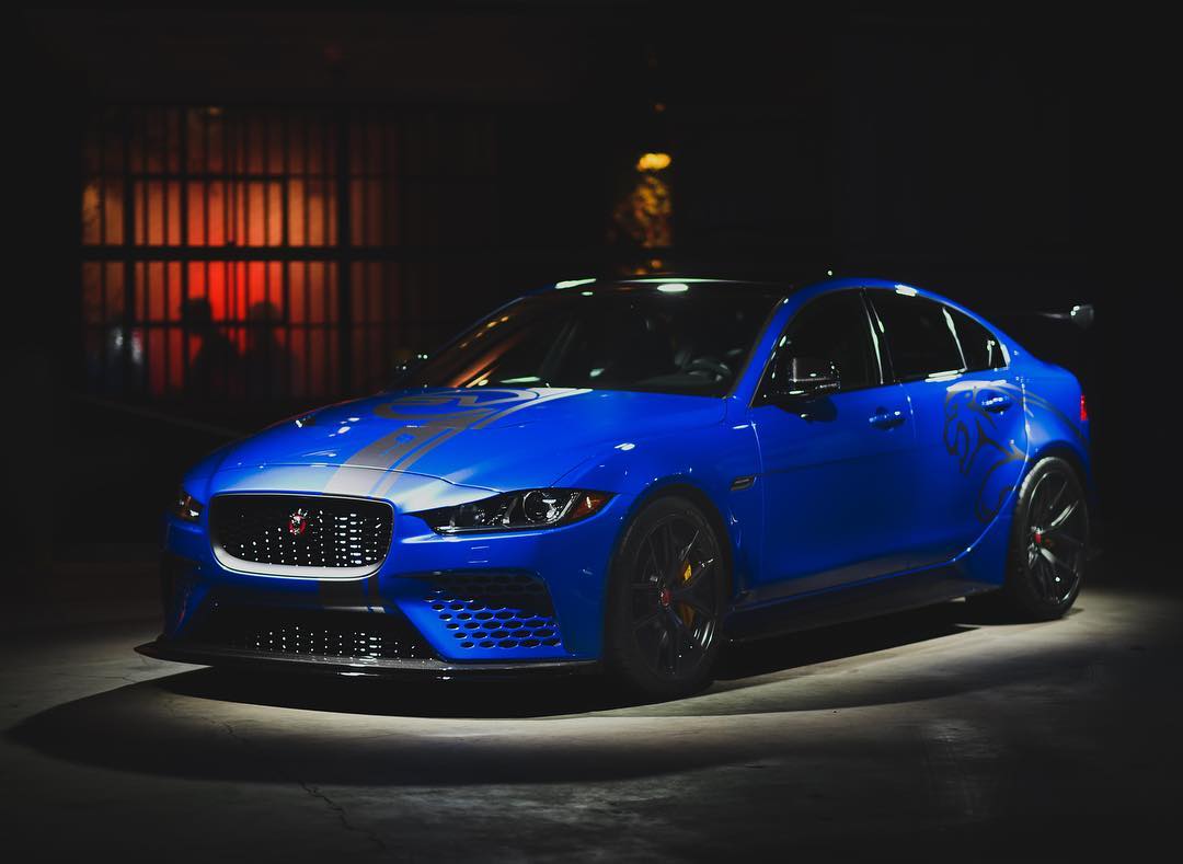 jaguarnf's tweet photo. When the stars come out. The #XE #SVProject8 makes a stunning appearance during this year's @laautoshow. #LAAS 📷: @cole_younger_ https://t.co/XQr0TvizKz https://t.co/ygN8uhZP2J