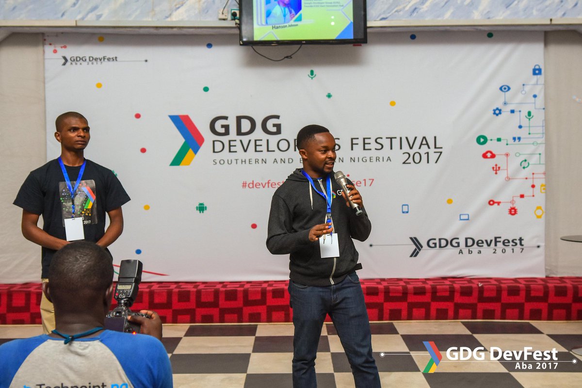 uguru_igwe's tweet photo. Credit to @nextdeegit for a successful #DevFestSe17. Thanks for the planning strategies & mentorship
@aniediudo @unicodeveloper @naco_john https://t.co/DfwuSx1Z91