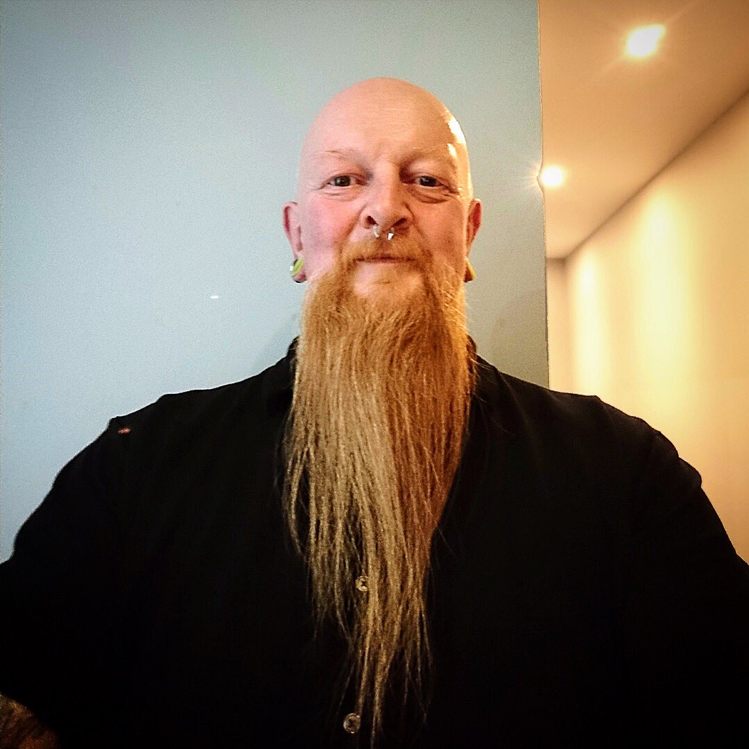 tbbclub's tweet photo. #GingerWednesday Meet Neil of Stockport, Cheshire #beards #BeardTweet New Member of #TBBClub #gingerbeard #goateebeard #longgoatee #ginger #orange #orangewednesday #tattoos #beardsandtattoos #septumpiercing #married #father #family #beer #bigjewellery #music #Motörhead https://t.co/5XPvOfzk6Y