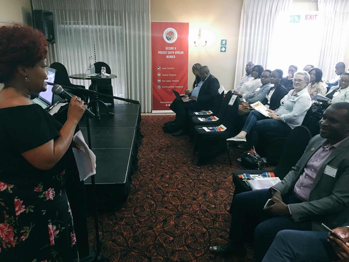 ProudlySA's tweet photo. A full house this morning at the #MPBizForum as programme director Happy MaKhumalo Ngidi kicks off this morning’s proceedings 
#BuyLocal https://t.co/bvOcNWd41I