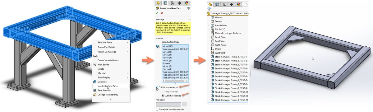 eurosolidkft's tweet photo. Mutassunk meg minden elemet a hegesztett szerkezetben! https://t.co/xEiusEqJGu #SOLIDWORKS #techtipp #weldments #3dCAD https://t.co/pUzC5pVjqG