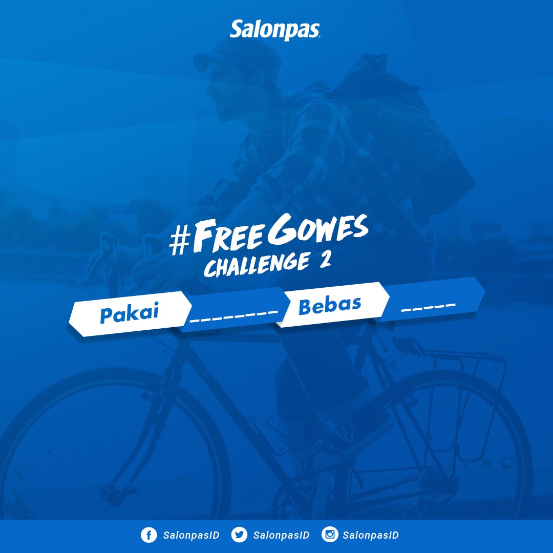 SalonpasID's tweet photo. Kali ini tantangan Salonpas selanjutnya yaitu lengkapi #MissingBox!
Yuk, lengkapi kalimat yang ada di gambar dan isi #MissingBox nya ya Activers!
Jawab di kolom komentar dengan format (Jawaban + #MissingBox). Jangan lupa like postingan ini dan follow Social Media Salonpas. https://t.co/JN5SkFO4aR