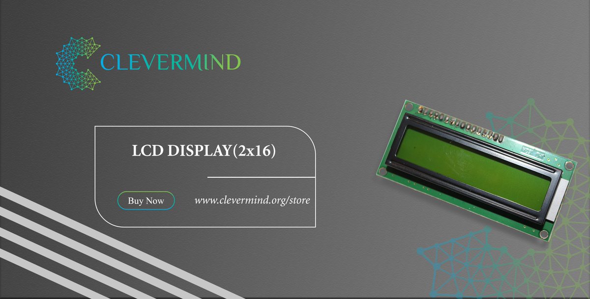 CleverMind_Tech's tweet image. #LCD_Display #CleverMind_Technologies #Sensors #Components #IEEE_Projects