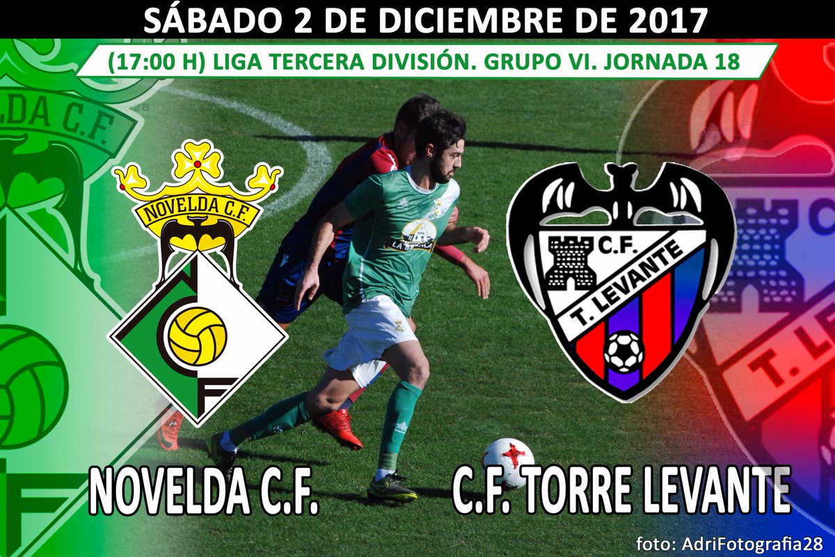 Buenos días! Esta semana, ¡jugamos sábado! A las 17:00H, en La Magdalena, <a href="/novelda_cf/">Novelda C.F.</a> vs <a href="/CFTLO/">CF Torre Levante</a>
