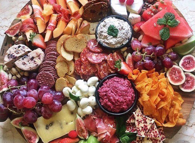NARNIA | A platter set for a magical feast, full of Colour, with sweet &amp; savoury treats
📷 April Munn Davidson
#eventplanner #feast #magical #sweet #savoury #platter #catering #narnia #fruit #treat #mystical #meatfeast #yum