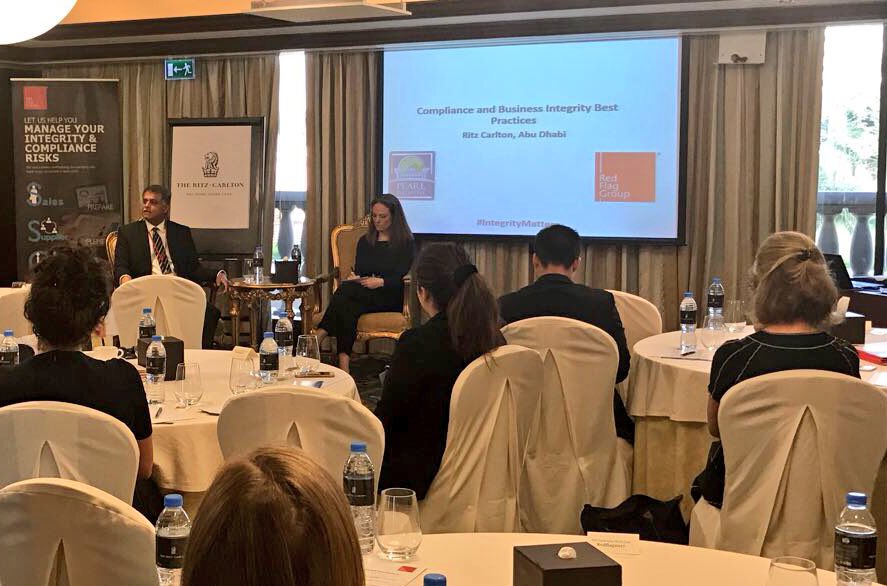 PearlInitiative's tweet photo. Thank you to everyone that joined us yesterday for our "Business Success, Now &amp; in the Future" #event, especially our esteemed partners and speakers from @TheRedFlagGroup and @siemens_me 
#IntegrityMatters #GulfIntegrityIndicator https://t.co/A0nLwdIAKU