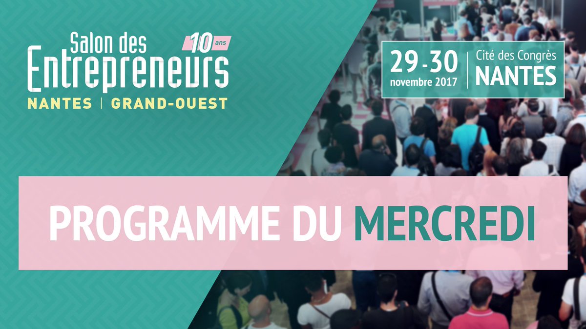 GoEntrepreneurs's tweet photo. #SDE2017 🚩 Consultez le programme de la journée 
📲 https://t.co/PJ2n7IGBf5 https://t.co/TB9FGXUfiU